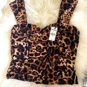 Leopard top from Express. Never been worn, like new.